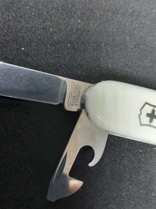 Vintage Victorinox Swiss Army OFFICIER SUISSE pocket knife- Branded