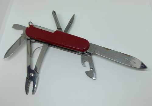 Victorinox OFFICER Swiss Army Knife  - Branded with name Bradley