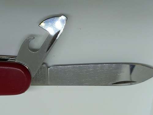Victorinox OFFICER Swiss Army Knife  - Branded with name Bradley