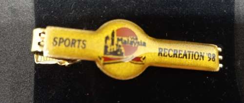 Tie Clip - With Compliments from Minister of  Culture, Arts and Tourism -Malaysia