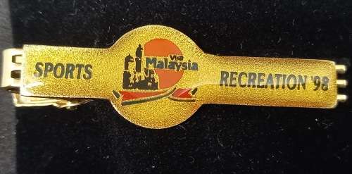 Tie Clip - With Compliments from Minister of  Culture, Arts and Tourism -Malaysia