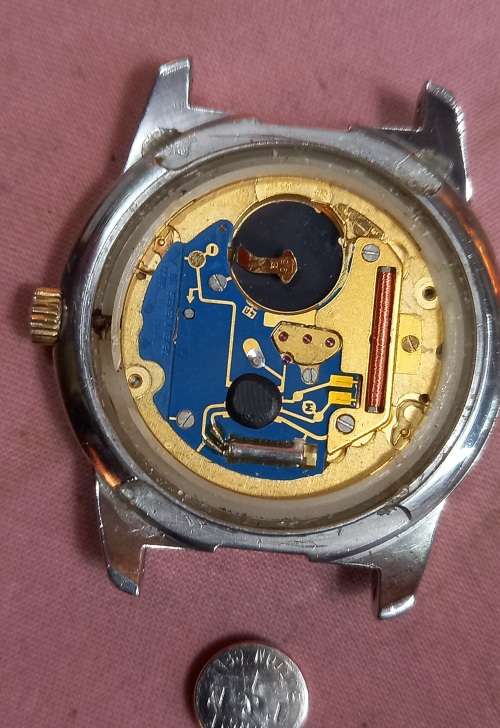Vintage Mens TISSOT 1835 PR50 Quartz Model J3/6/476K - Working New battery -needs a new seal