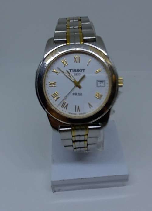 Vintage Mens TISSOT 1835 PR50 Quartz Model J3/6/476K - Working New battery -needs a new seal