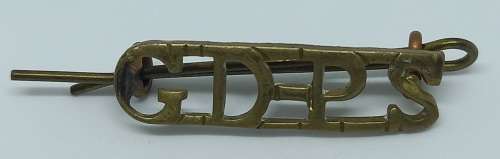 G.D.P.S Gevangenis Diens - Prison Service /Badge  35x9mm