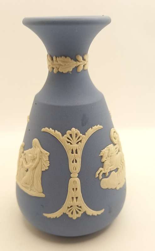 Vintage Wedgwood Jasperware Vase No 73- 123x70mm Made in England