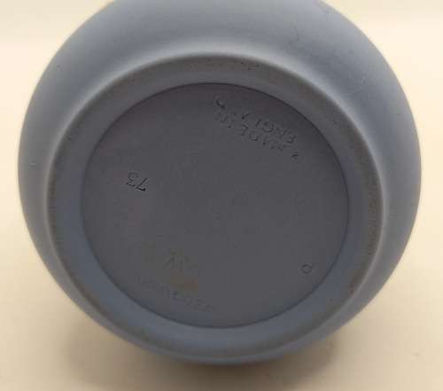 Vintage Wedgwood Jasperware Vase No 73- 123x70mm Made in England