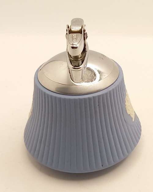 Vintage Wedgwood Jasperware Ronson Ronsonlight Table Lighter Made in England 80x70mm