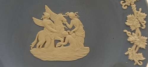 Vintage Wedgwood  Jasperware  ashtray  Made in England 115mm