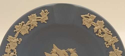 Vintage Wedgwood  Jasperware  ashtray  Made in England 115mm