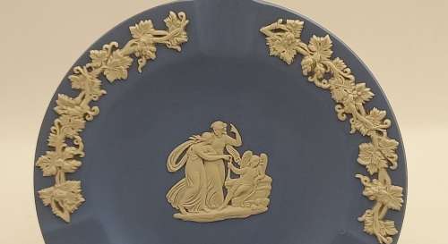 Vintage Wedgwood  Jasperware  ashtray  Made in England 115mm