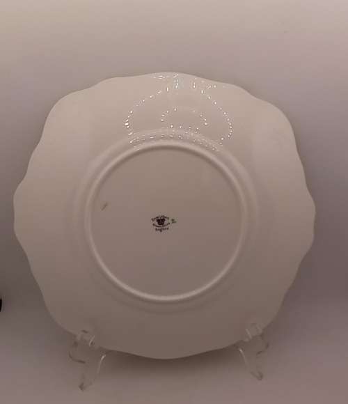 Pre-1936 Royal Albert Crown China England - Cake Plate - 249mm