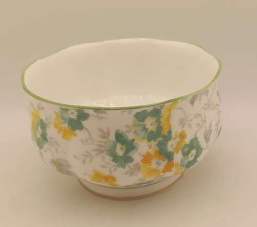 Pre-1936 Royal Albert Crown China England - Sugar Pot - 65x105mm