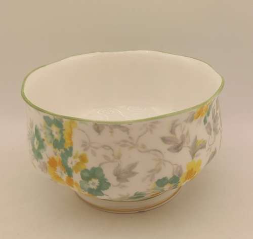 Pre-1936 Royal Albert Crown China England - Sugar Pot - 65x105mm