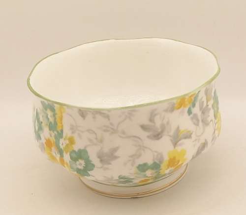 Pre-1936 Royal Albert Crown China England - Sugar Pot - 65x105mm