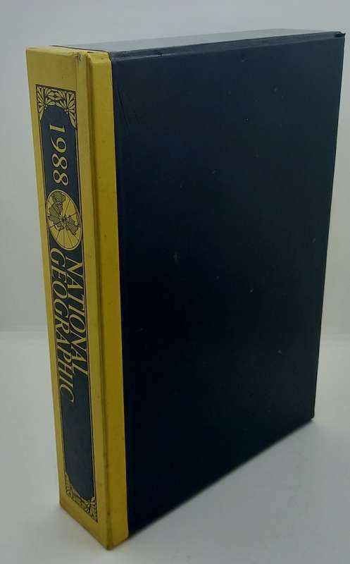 1988 - 6 x National Geographic Magazines July to December in Holder -- Great condition
