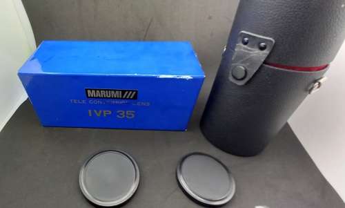 Marumi IVP 35 teleconversion lens -3,5X Video Telephoto Lens -Lens Mount 46mm