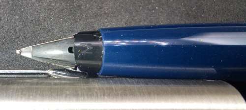 Vintage 1970`s Blue Parker 45 Fountain Pen with Squeeze Converter England -Unused - Personalized