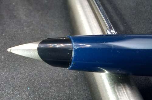 Vintage 1970`s Blue Parker 45 Fountain Pen with Squeeze Converter England -Unused - Personalized
