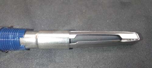 Vintage 1970`s Blue Parker 45 Fountain Pen with Squeeze Converter England -Unused - Personalized