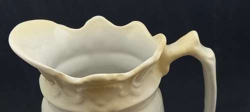Beautiful Antique Ceramic Jug 185mmx155mmx130mm  - see condition