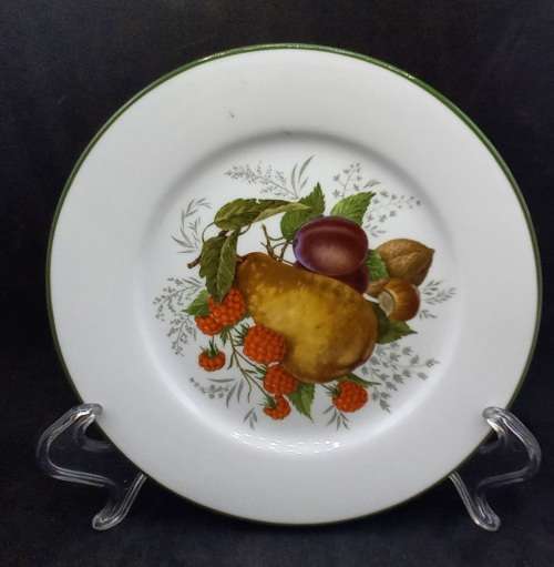 2 Vintage WIESENTHAL Porcelain Plates "Paradise Valley"No 32196-Germany - 202mm