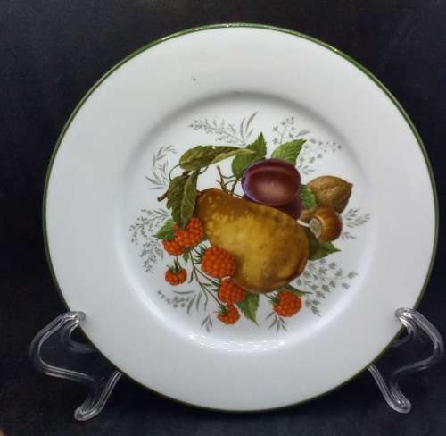2 Vintage WIESENTHAL Porcelain Plates "Paradise Valley"No 32196-Germany - 202mm