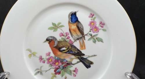 Vintage J.K.W Bavaria Porcelain Plate - West Germany -195mm