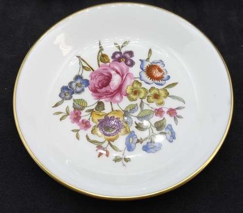 2 Vintage Royal Worcester trays (51) fine Bone China England (111mm)