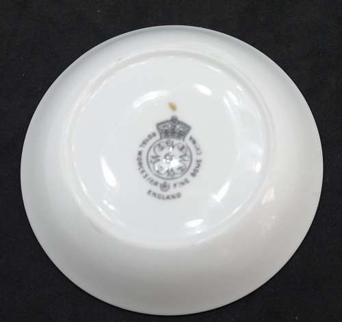 2 Vintage Royal Worcester trays (51) fine Bone China England (111mm)