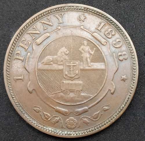 1889 1 Penny Zuid Afrikaansche Republiek (excellent condition)