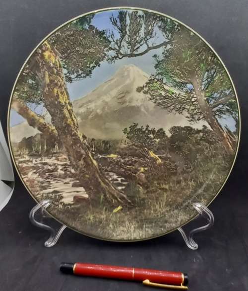 Vintage Royal Doulton MOUNT EGMONT D.6436 Plate 263mm