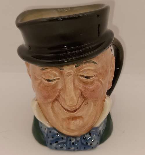Vintage Royal Doulton  Character Jug / Toby Jug 'Mr Micawber' 80x85x80mm