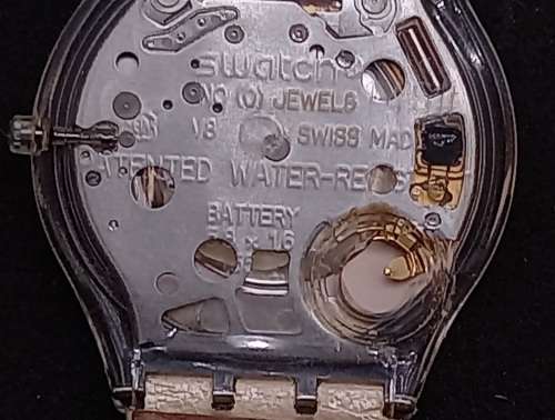 Pre-owned Ladies  Swiss Swatch quartz watch - Need a Battery -In Case (New OLD stock)