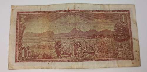 1973 1 Rand -Afrikaans - English T.W. De jongh