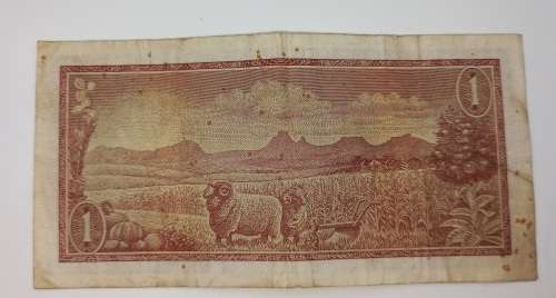 1973 1 Rand -Afrikaans - English T.W. De jongh
