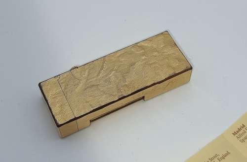 Vintage Dunhill US.RE 24163 Patented Lighter in Box with Instructions -Switzerland,need a service
