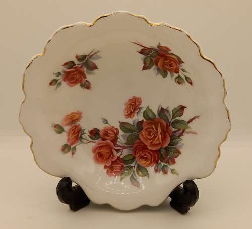 Vintage Royal Albert Centennial rose Bone China Shell Dish 30x130mm