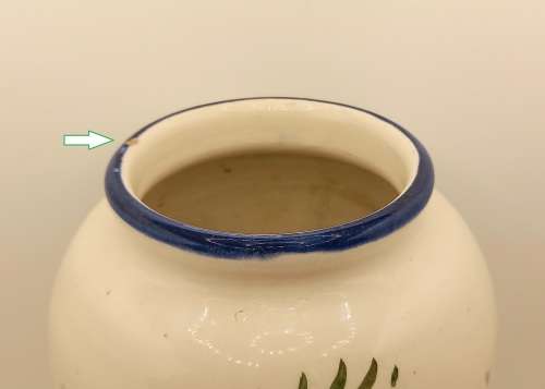 Vintage Ceramic Vase 210x135mm
