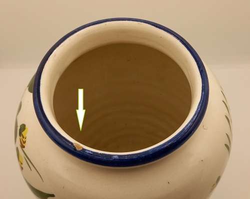 Vintage Ceramic Vase 210x135mm