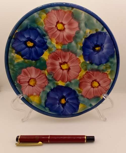 Vintage Hand Painted ARTESANIA ESPANOLA Benalmadena Plate Made in Spain 220mm