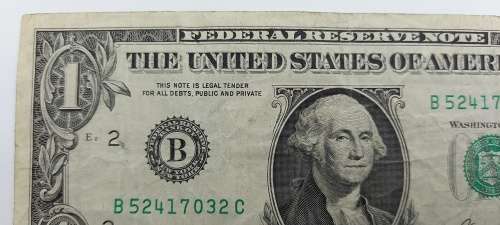 1985 United States 1 Dollar Federal Reserve Note