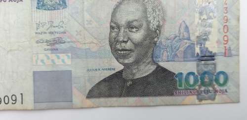 2006  Tanzania 1,000 Shillingi  Bank note