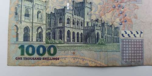2006  Tanzania 1,000 Shillingi  Bank note
