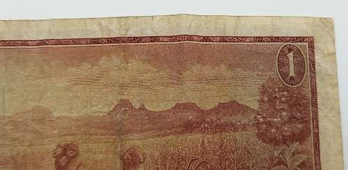 1973 1 Rand -English - Afrikaans - T.W. De jongh