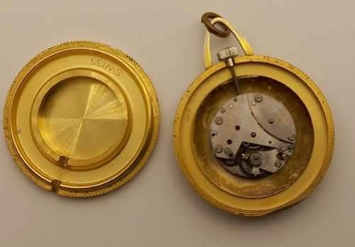 Antique /Vintage Swiss Manual wind  Pocket watch --WORKING- 1825 Pluribus unum USA coin 17 Jewels