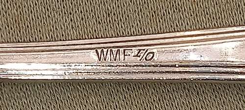 Antique/Vintage WMF 1/0 7 pc spoon set in box-WÜRTTEMBERGISCHE METALLWARENFABRIK (WMF) GERMANY