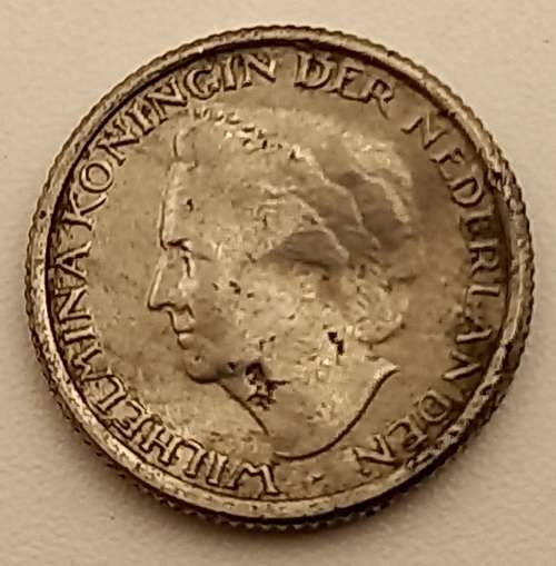 1948  Netherlands 10 Cents - Wilhelmina