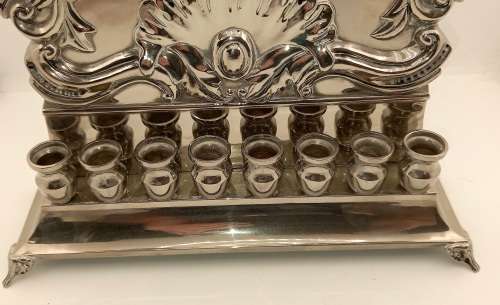 Antique Hanukkah Menorah 300x248x80mm