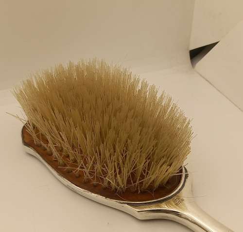 Antique Hallmarked STERLING SILVER Grooming Brush set  by Broadway & Co Birmingham England