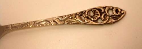 Vintage Nickel Silver Spoon set made in Holland - Boxed